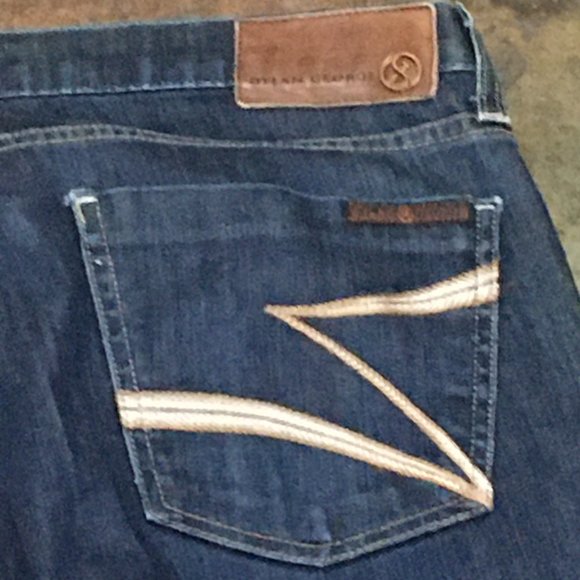 DYLAN GEORGE STEPHAN Jeans 36 x 29" Straight Leg - Picture 7 of 8